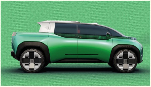 Nou FIAT Multipla que es presenta a la fira de Paris, la llastima que es FIAT, o sigui Estellantis, i fallan més que una pistola de fireta.
